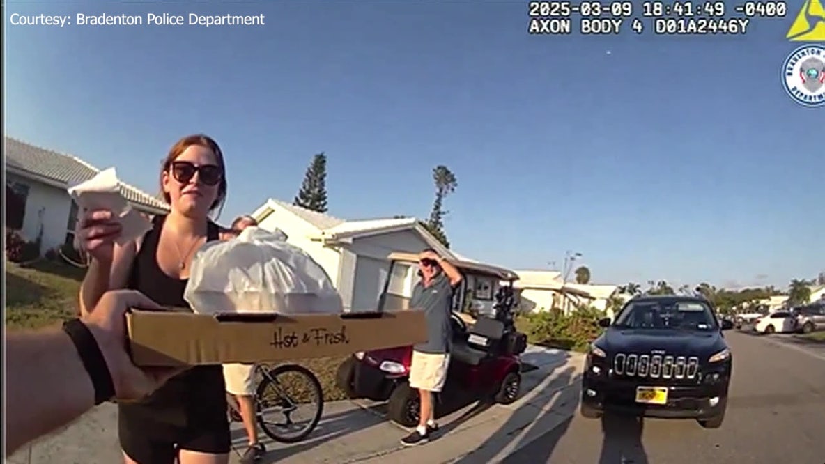 Gator doesn’t thwart pizza delivery